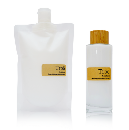 TROO Murumuru Butter Conditioner | Pack of 2 (Bottle 100ml and Refill 200ml)