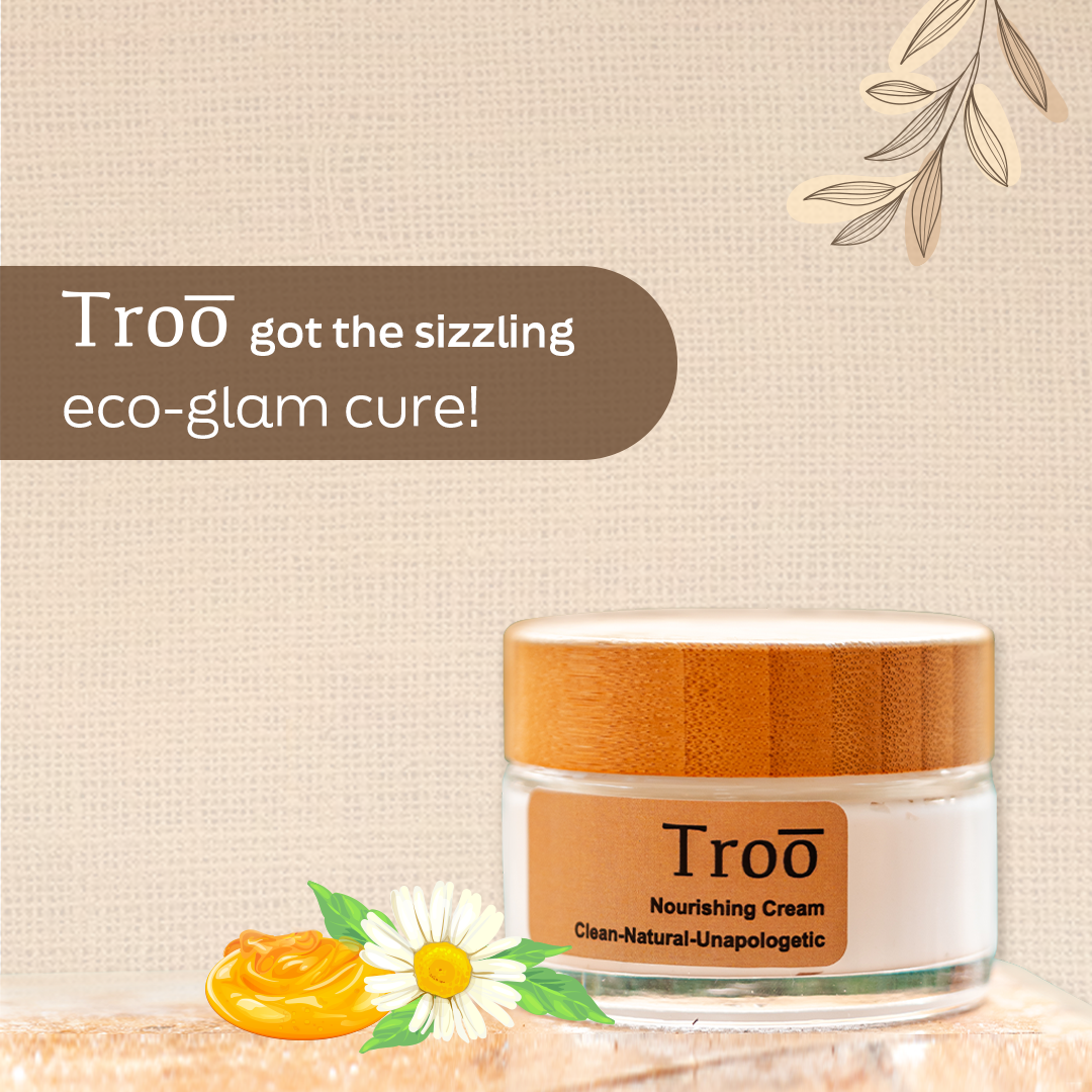 TROO Natural Honey Nourishing Cream | Pack of 1-50g