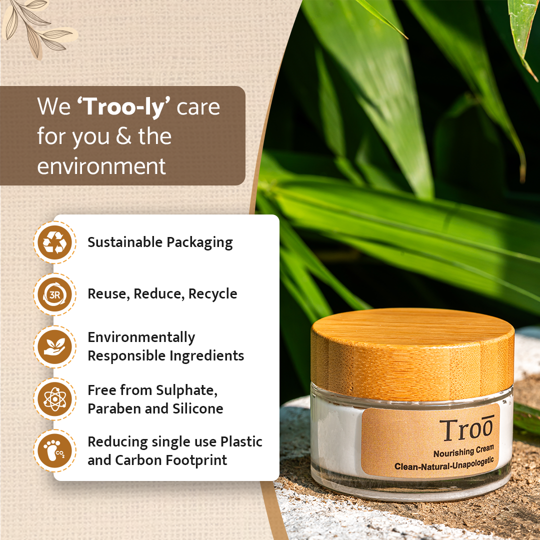 TROO Natural Honey Nourishing Cream | Pack of 1-50g